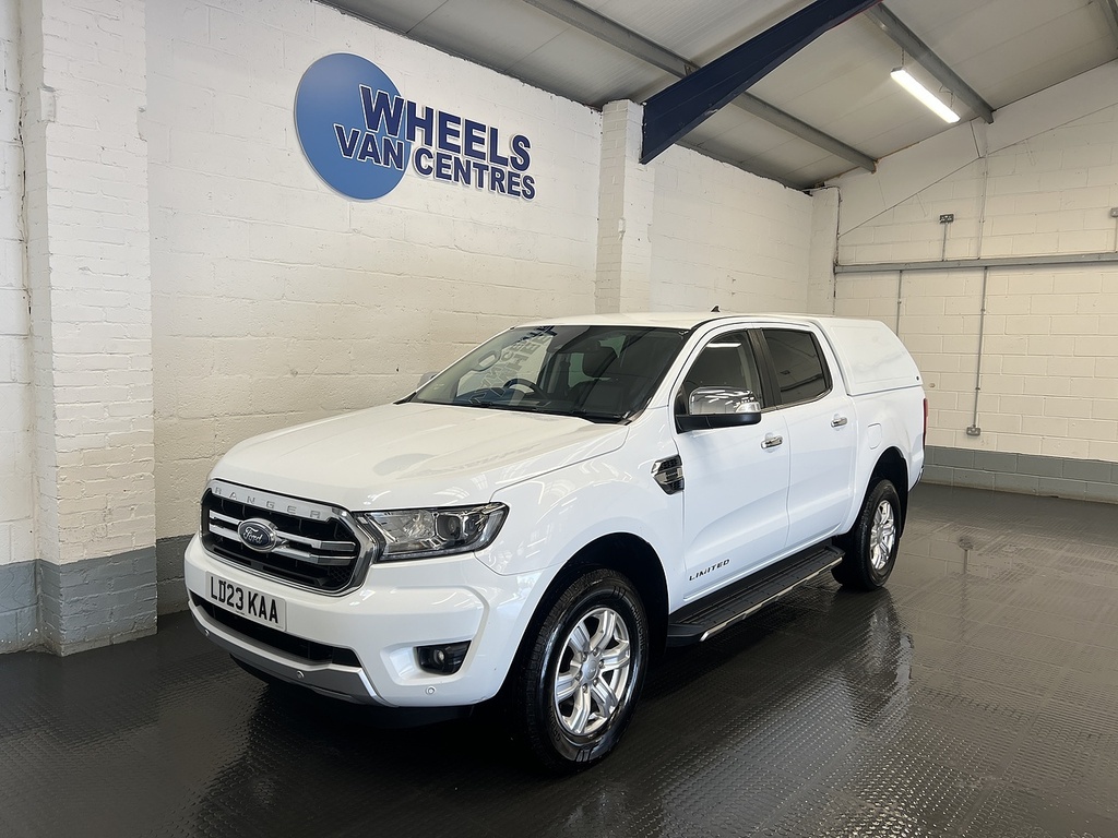 Ford Ranger 2.0 Ecoblue Limited Pickup Double Cab M White