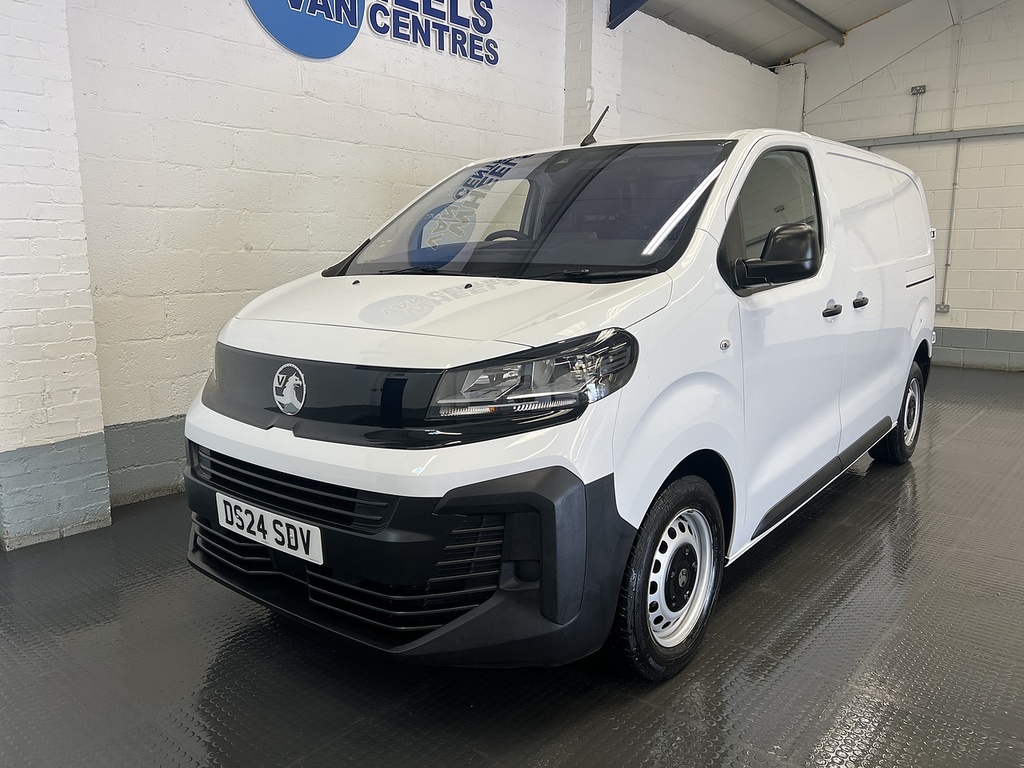 Vauxhall Vivaro 1.5 Turbo D Prime Panel Van 6Dr Swb White