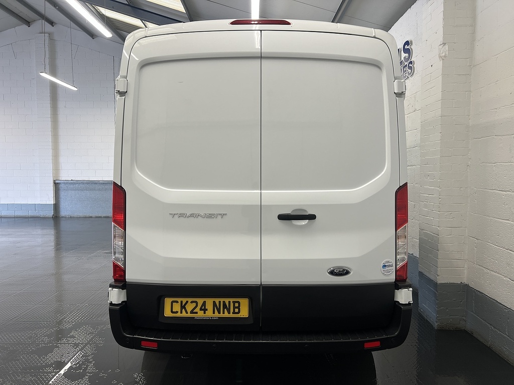 Ford Transit Custom 2.0 350 Ecoblue Trend Crew Van Double Cab Dies CK24NNB White #4