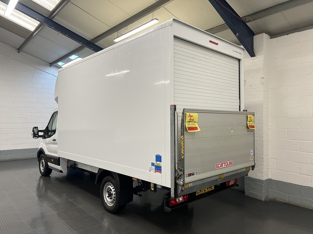 Ford Transit Custom 350 Ecoblue Leader 2.0 Luton CN72VHE White #3