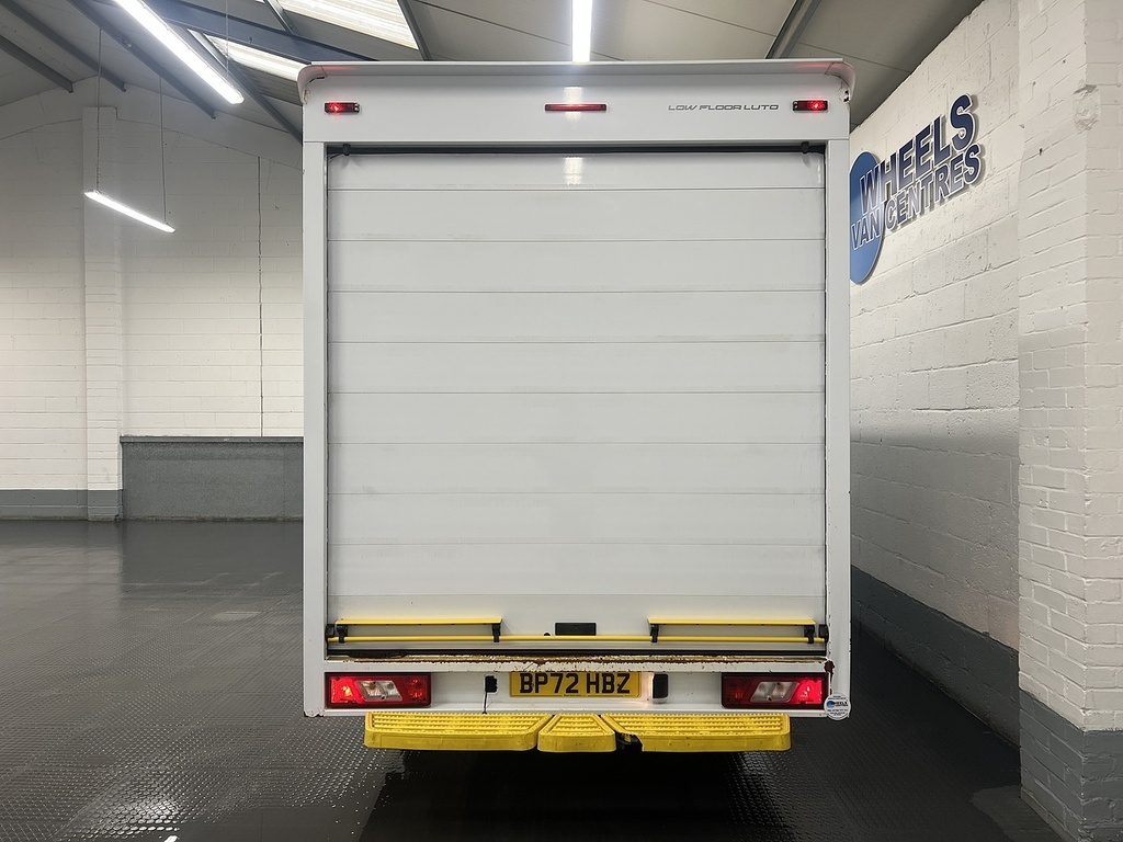 Ford Transit Custom 350 Ecoblue Leader 2.0 Luton BP72HBZ White #4