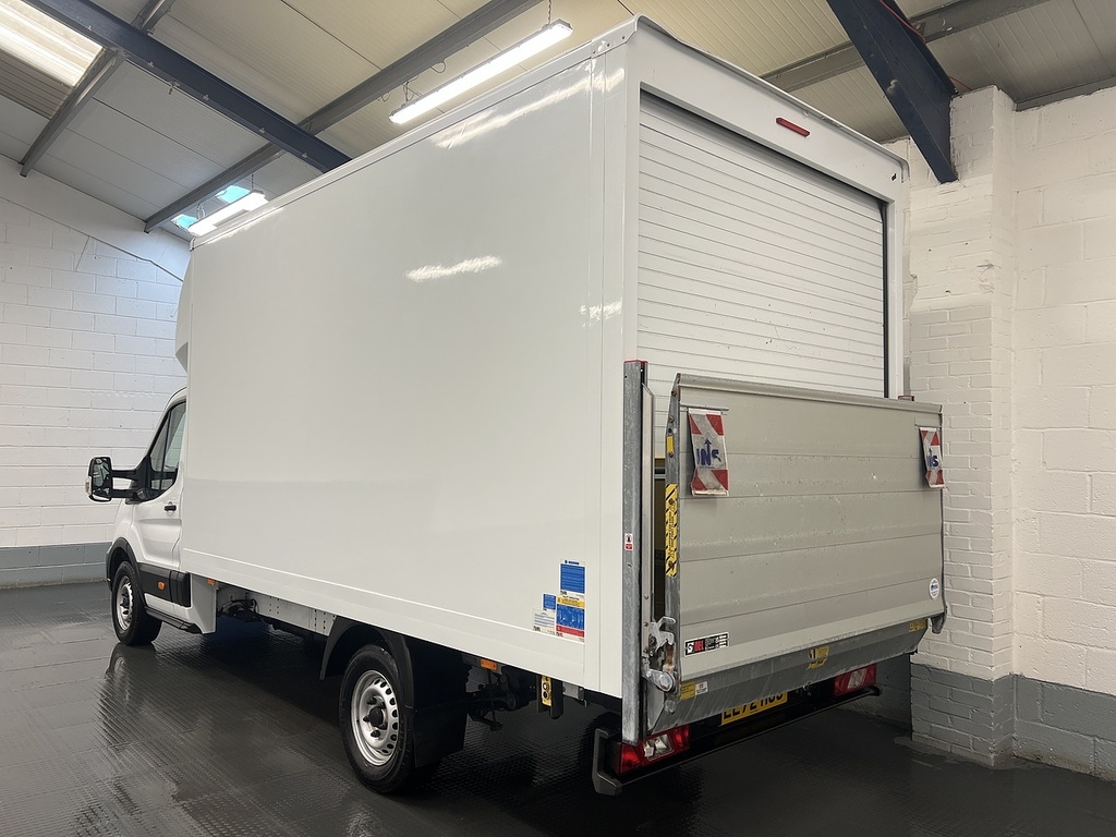 Ford Transit Custom 350 Ecoblue Leader 2.0 Luton LE72HUJ White #3