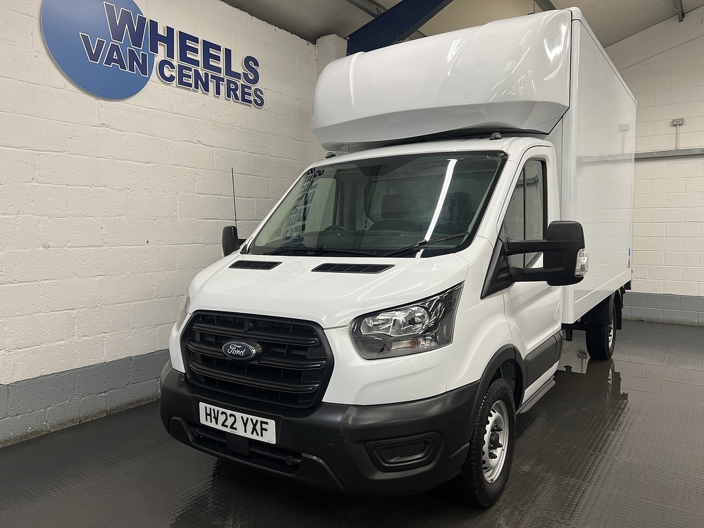 Ford Transit Custom 350 Ecoblue Leader 2.0 Luton HV22YXF White