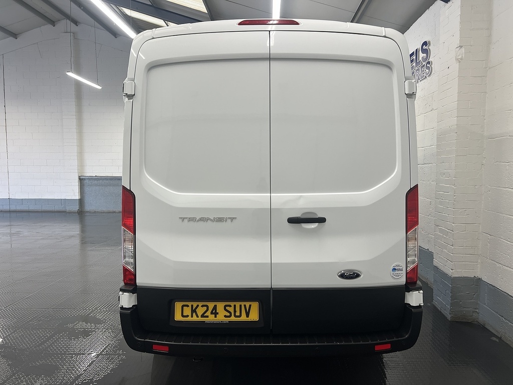 Ford Transit Custom 2.0 350 Ecoblue Trend Crew Van Double Cab Dies CK24SUV White #4