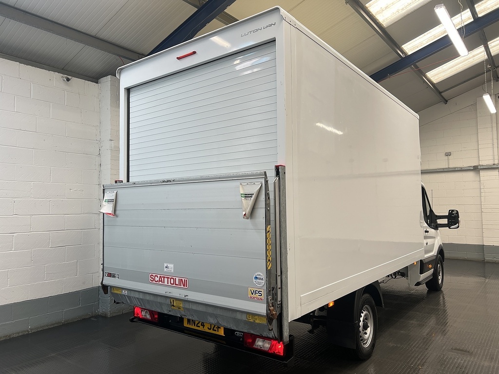 Ford Transit Custom 350 Ecoblue Leader 2.0 Luton WN24JZF White #4