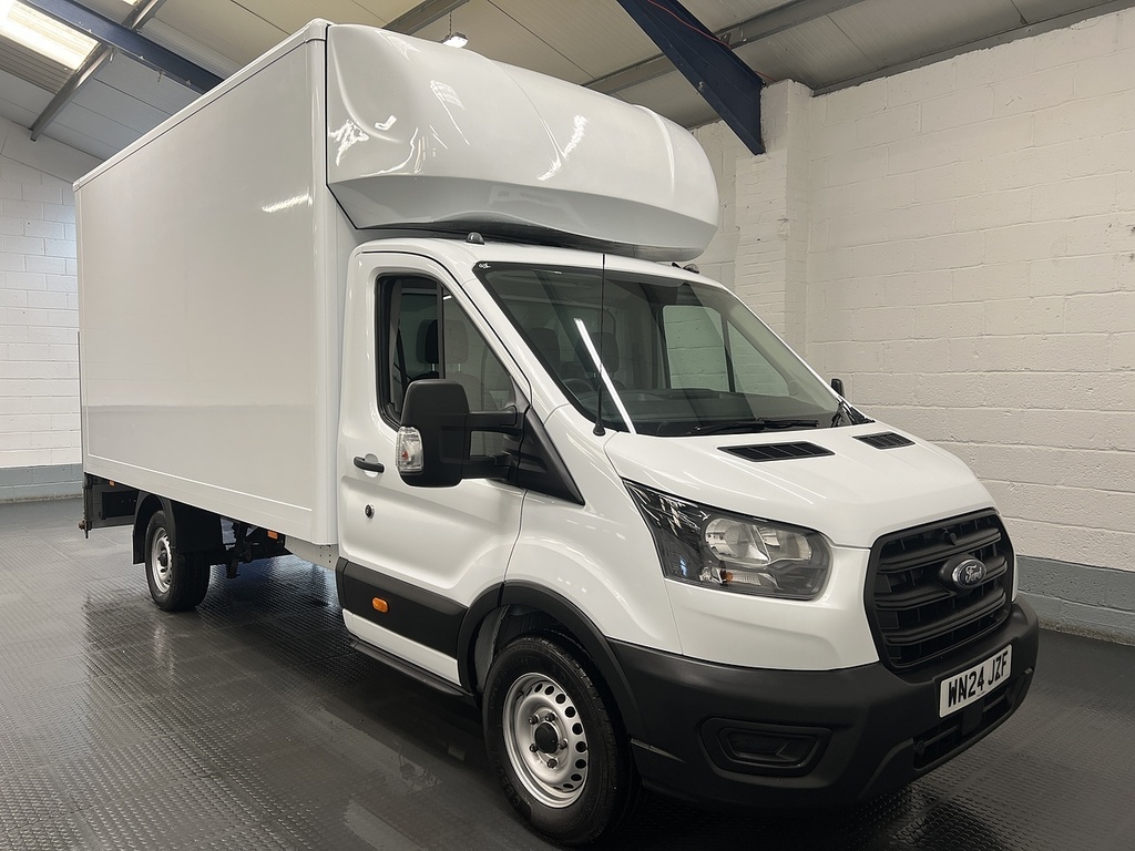Ford Transit Custom 350 Ecoblue Leader 2.0 Luton WN24JZF White #6