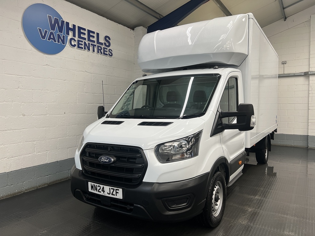 Ford Transit Custom 350 Ecoblue Leader 2.0 Luton WN24JZF White