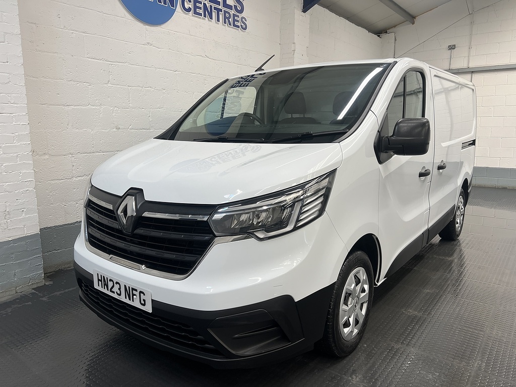 Renault Trafic 2.0 Dci Blue Sl28 Business Panel Van Ma White