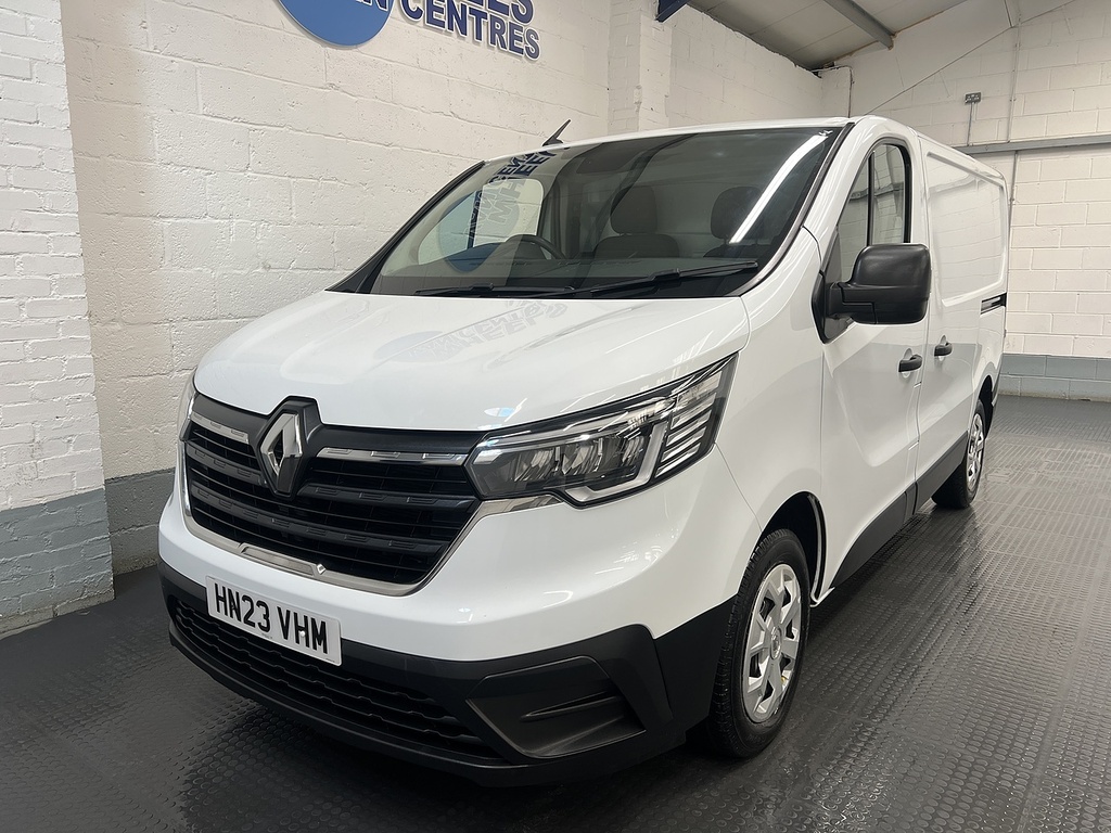 Renault Trafic 2.0 Dci Blue Sl28 Business Panel Van Ma White