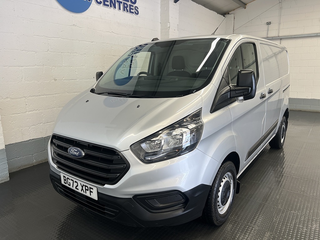 Ford Transit Custom 2.0 280 Ecoblue Leader Panel Van BG72XPF Silver