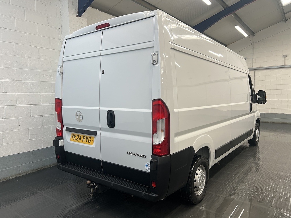 Vauxhall Movano 2.2 Cdti 3500 Biturbo Prime Panel Van M YK24RVG White #5