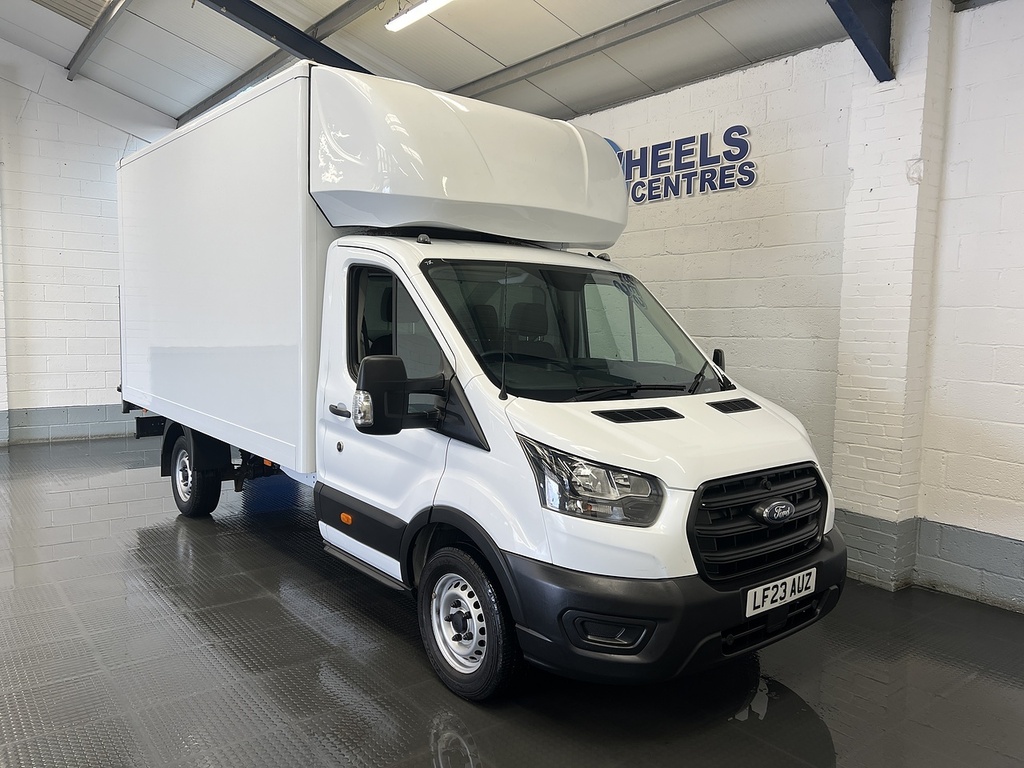 Ford Transit Custom 2.0 350 Ecoblue Leader Luton Van LF23AUZ White #5
