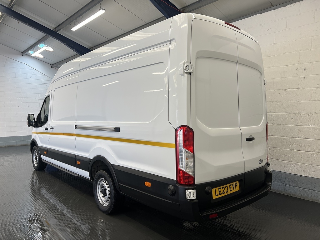 Ford Transit Custom 2.0 350 Ecoblue Leader Panel Van LE23EVP White #3