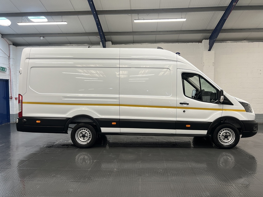 Ford Transit Custom 2.0 350 Ecoblue Leader Panel Van LE23EVP White #6