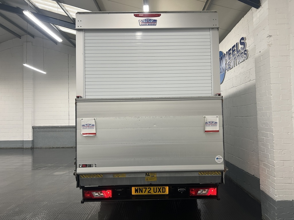 Ford Transit Custom 350 Ecoblue Leader 2.0 Luton WN72UXD White #4