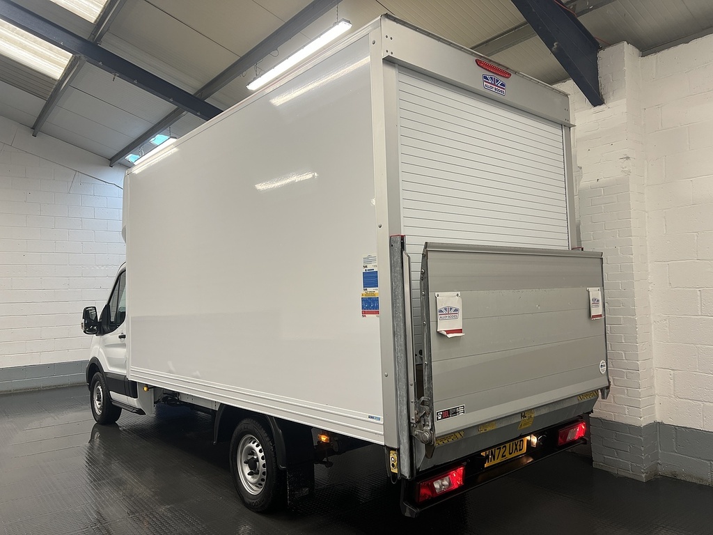 Ford Transit Custom 350 Ecoblue Leader 2.0 Luton WN72UXD White #3