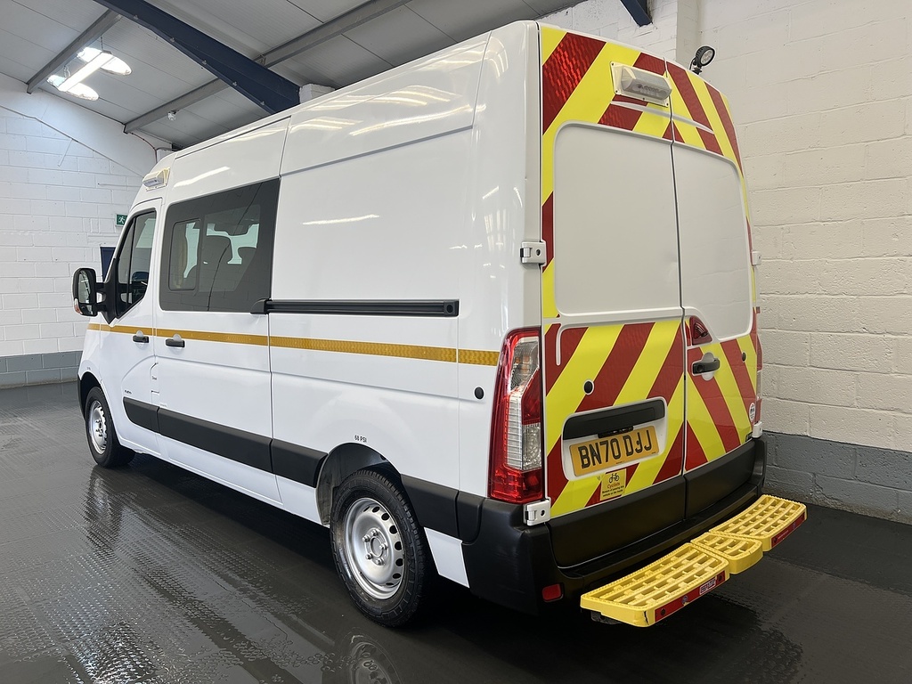 Vauxhall Movano Cdti 3500 Biturbo Edition 2.3 Welfare D BN70DJJ White #3