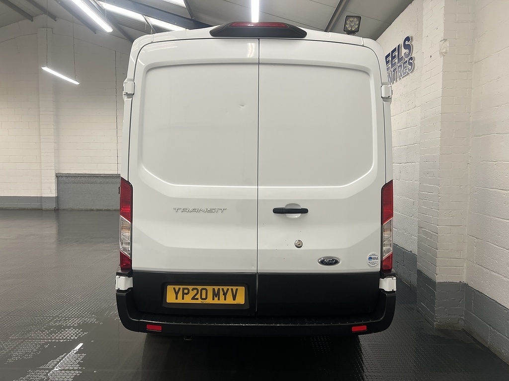 Ford Transit Custom 2.0 350 Ecoblue Leader Panel Van YP20MYV White #4