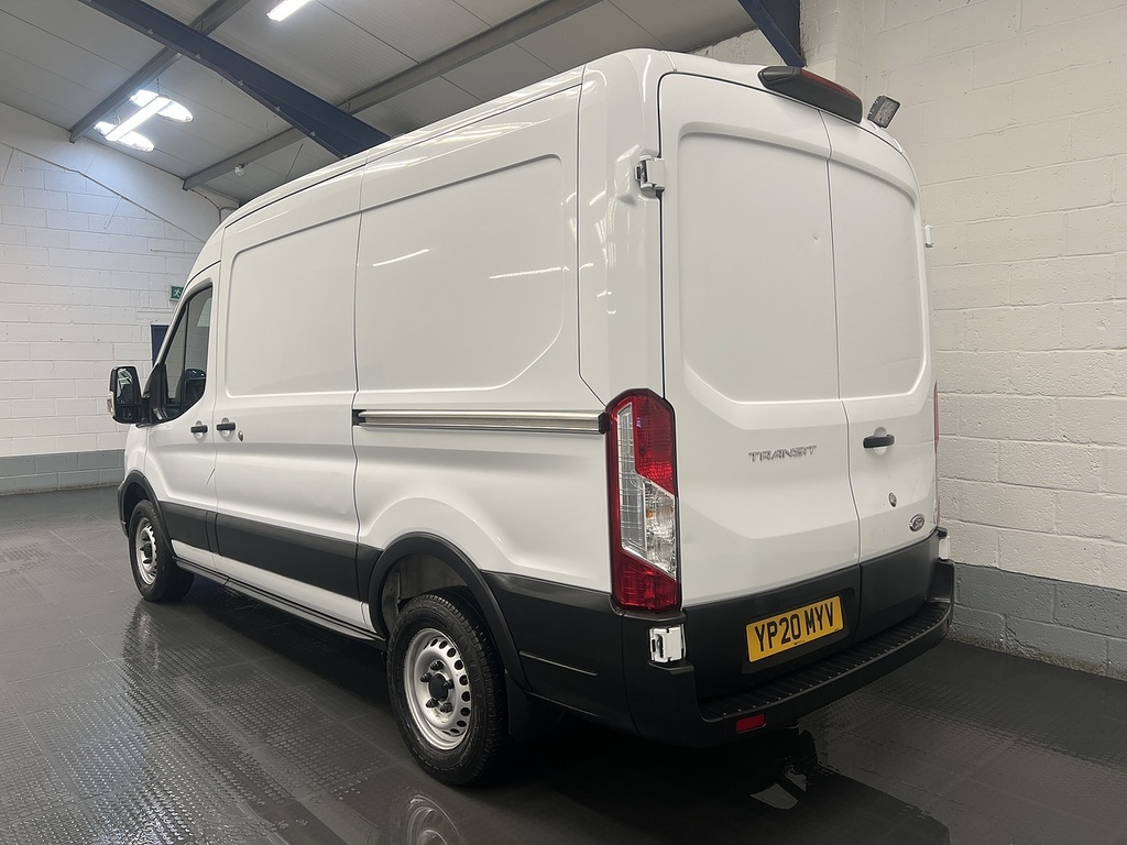 Ford Transit Custom 2.0 350 Ecoblue Leader Panel Van YP20MYV White #3