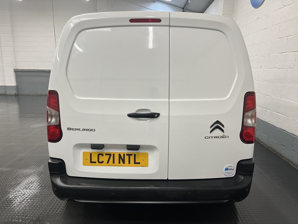 Citroen Berlingo 1.5 Bluehdi 650 Enterprise M Pro Panel Van Die LC71NTL White #4