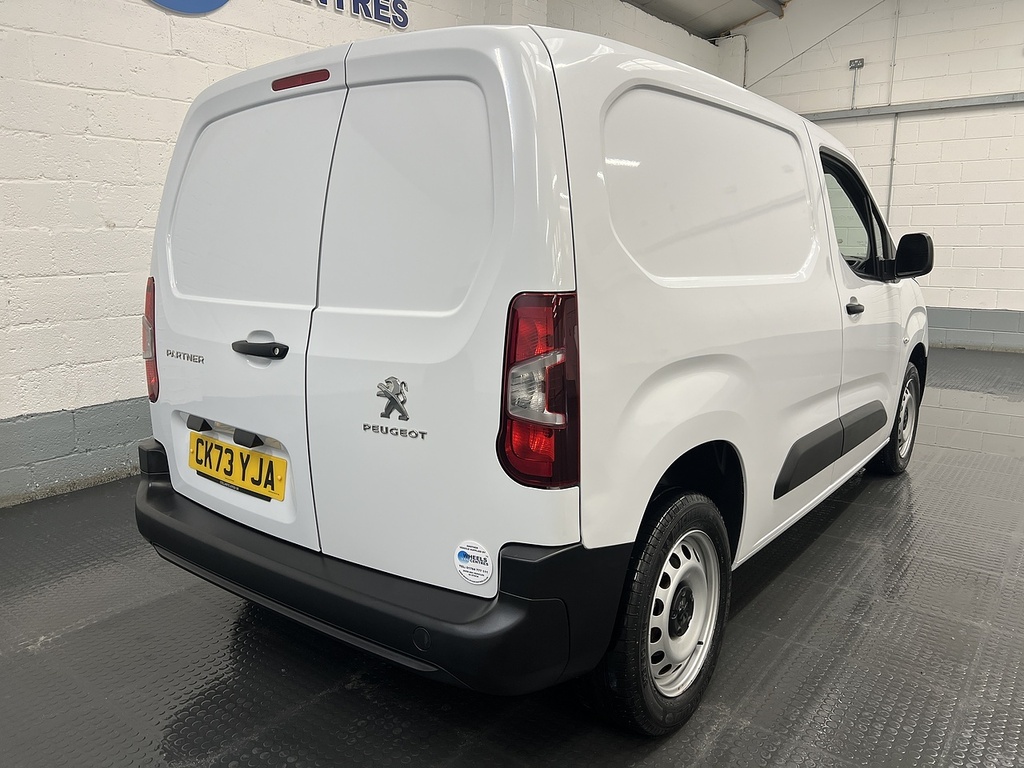 Peugeot Partner 1.5 Bluehdi 1000 Professional Premium Standard P CK73YJA White #5