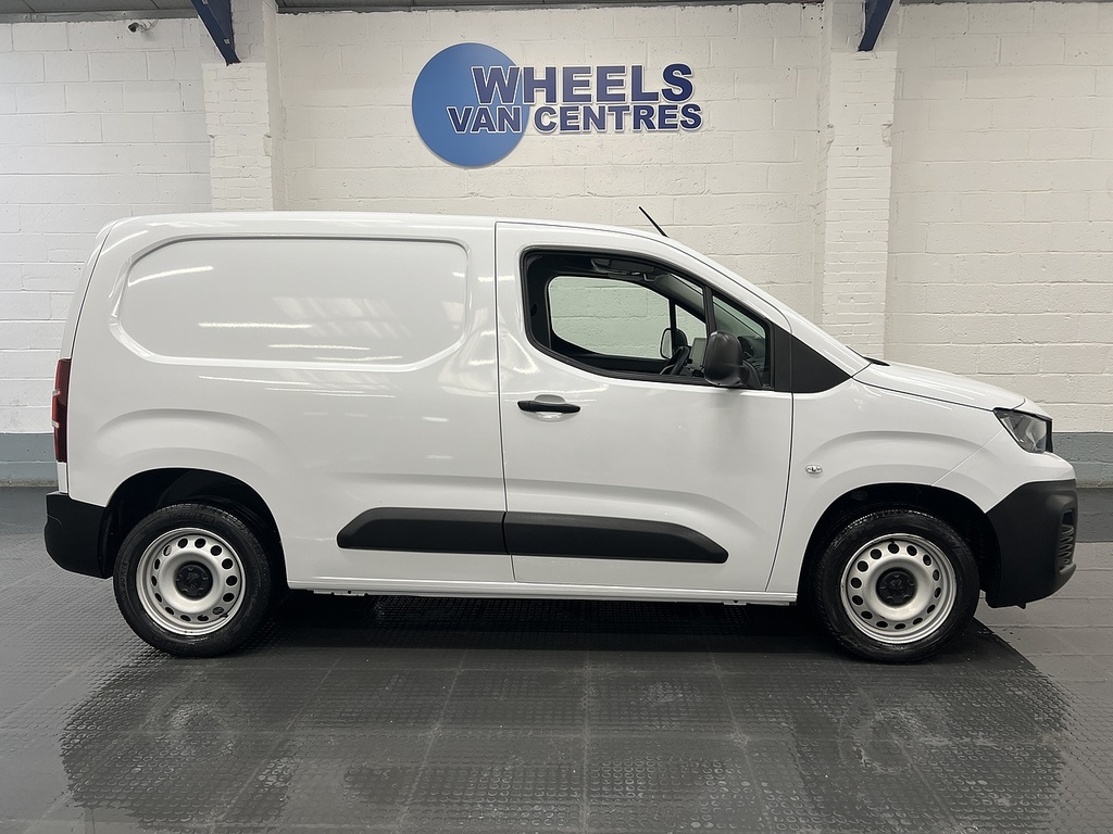 Peugeot Partner 1.5 Bluehdi 1000 Professional Premium Standard P CK73YJA White #6
