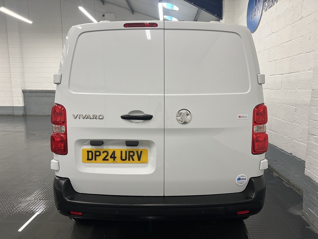 Vauxhall Vivaro 1.5 Turbo D Prime Panel Van 6Dr Swb DP24URV White #4