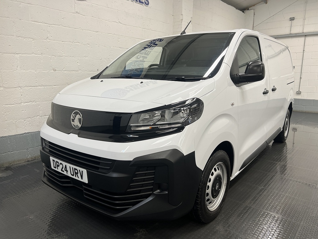 Vauxhall Vivaro 1.5 Turbo D Prime Panel Van 6Dr Swb White