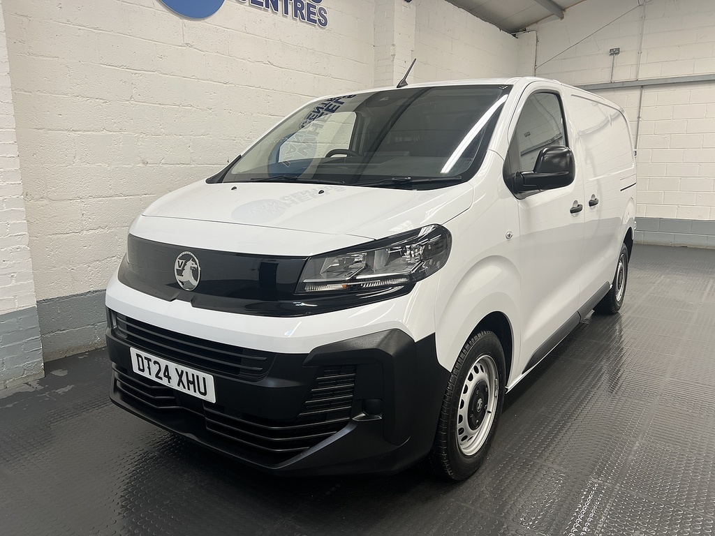 Vauxhall Vivaro 1.5 Turbo D Prime Panel Van 6Dr Swb White