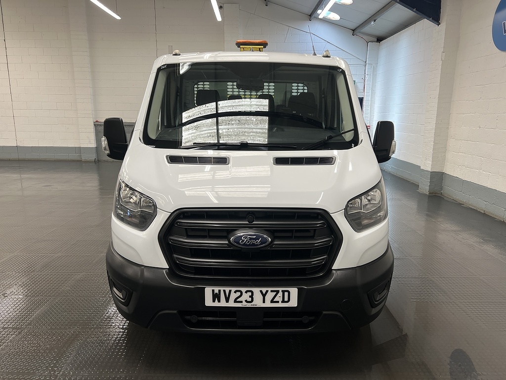 Ford Transit Custom 350 Ecoblue Leader 2.0 Double Cab L3dropside WV23YZD White #5