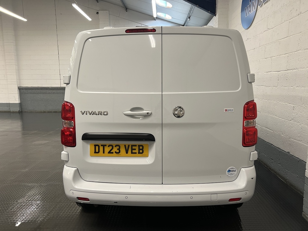 Vauxhall Vivaro 1.5 Turbo D 2900 Prime Panel Van 6Dr DT23VEB White #4