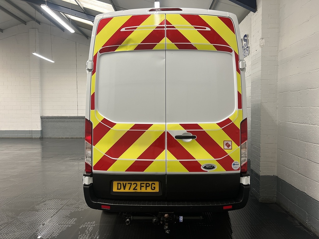 Ford Transit Custom 2.0 350 Ecoblue Leader Panel Van DV72FPG White #4