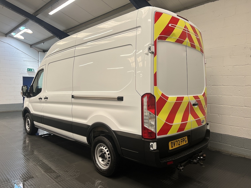 Ford Transit Custom 2.0 350 Ecoblue Leader Panel Van DV72FPG White #3