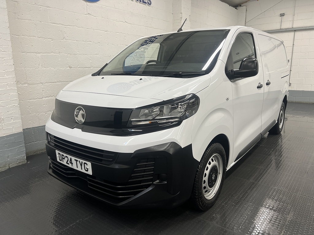 Vauxhall Vivaro 1.5 Turbo D Prime Panel Van 6Dr Swb White
