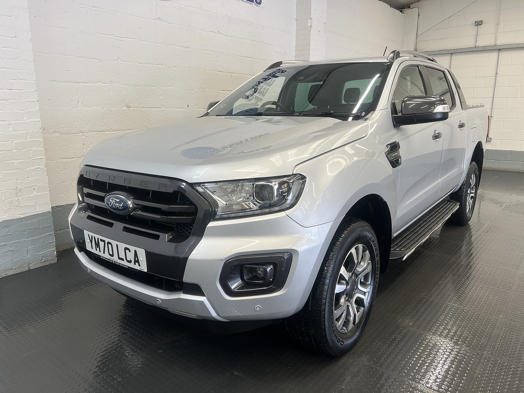 Ford Ranger 2.0 Ecoblue Wildtrak Pickup Double Cab Silver