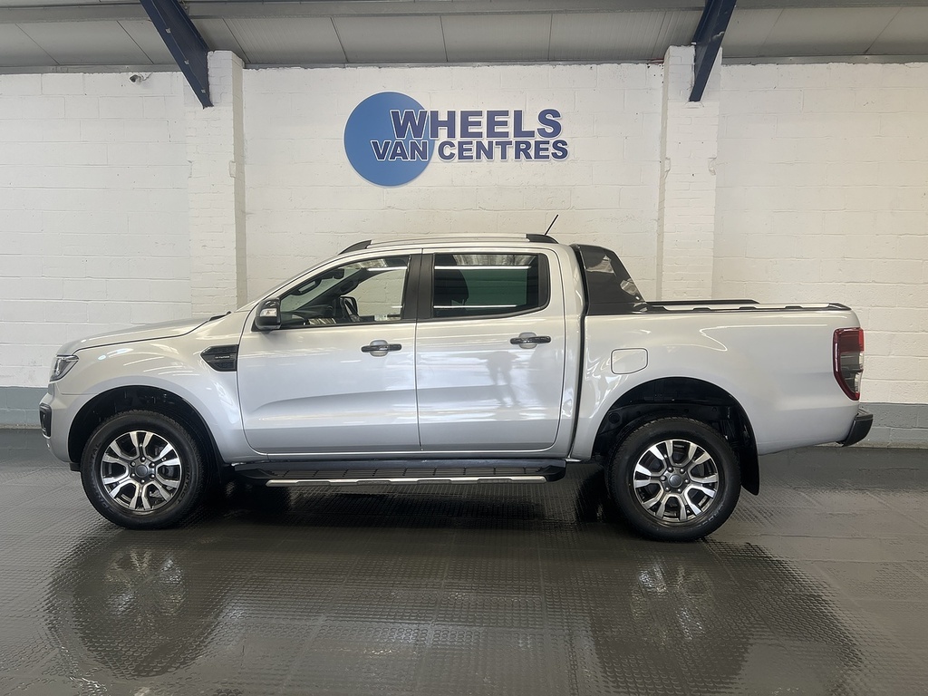 Ford Ranger 2.0 Ecoblue Wildtrak Pickup Double Cab YM70LCA Silver #2