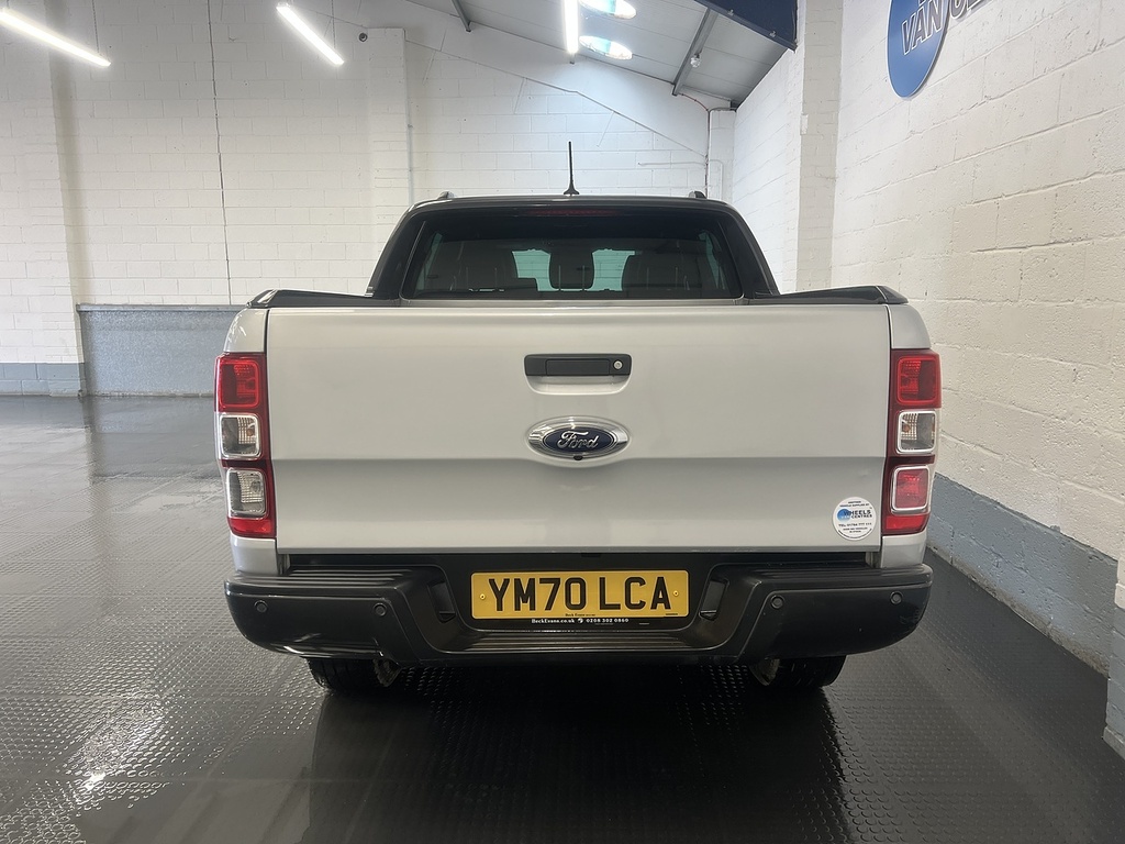 Ford Ranger 2.0 Ecoblue Wildtrak Pickup Double Cab YM70LCA Silver #4