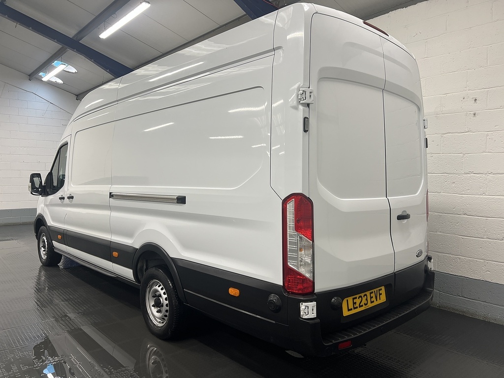 Ford Transit Custom 2.0 350 Ecoblue Leader Panel Van LE23EVF White #3