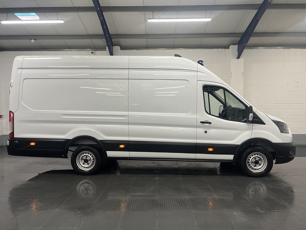 Ford Transit Custom 2.0 350 Ecoblue Leader Panel Van LE23EVF White #6