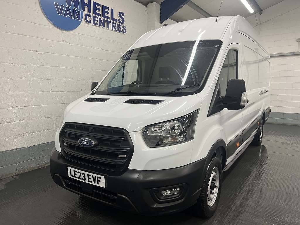 Ford Transit Custom 2.0 350 Ecoblue Leader Panel Van LE23EVF White