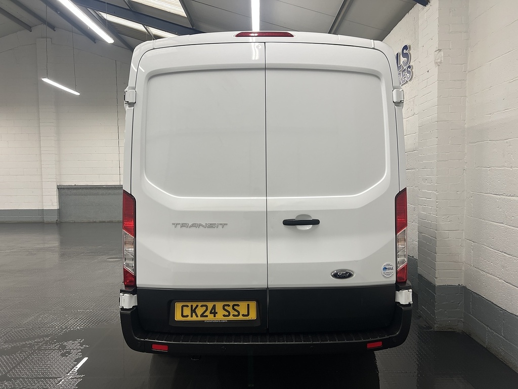 Ford Transit Custom 2.0 350 Ecoblue Trend Crew Van Double Cab Dies CK24SSJ White #4