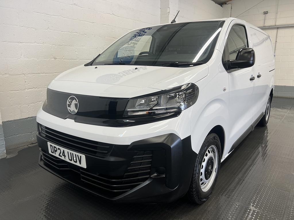 Vauxhall Vivaro 1.5 Turbo D Prime Panel Van 6Dr Swb White