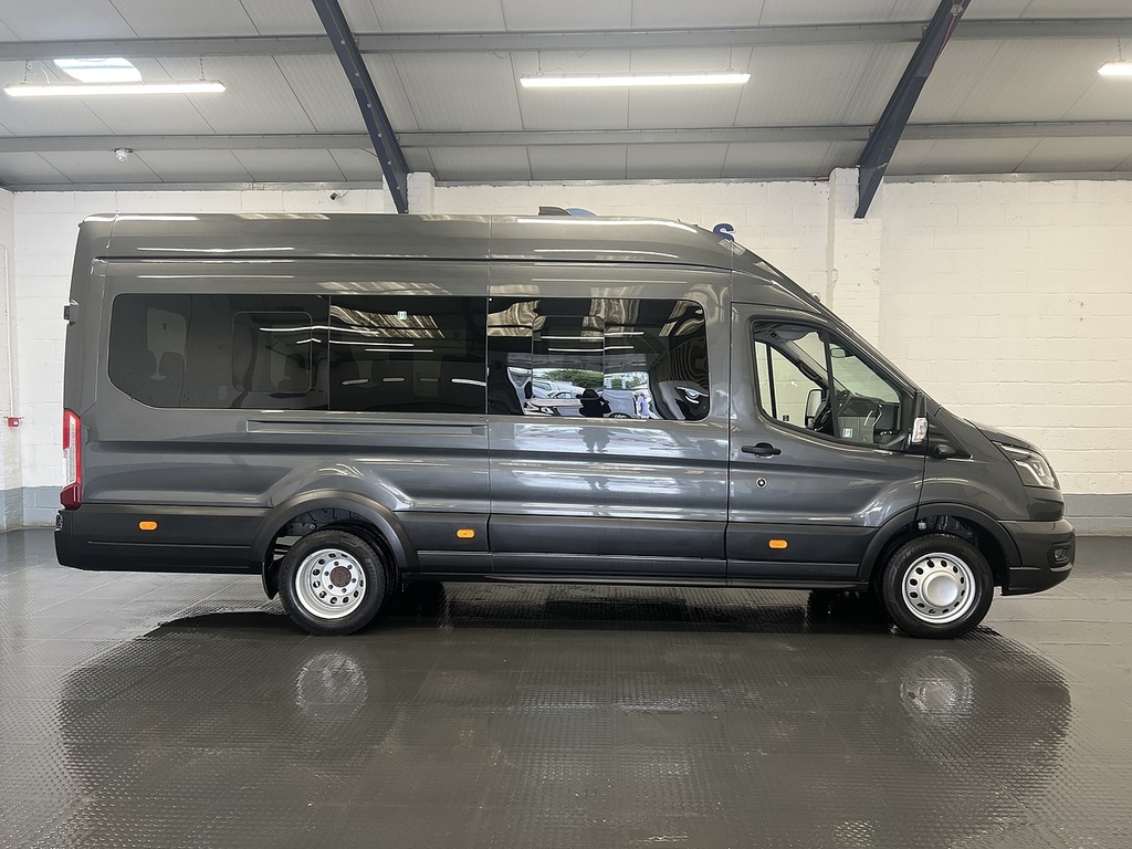 Ford Transit Custom 2.0 460 Ecoblue Limited Minibus Double Cab Die RX74CCK #6