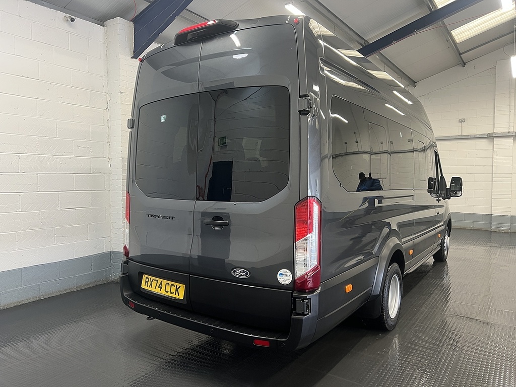 Ford Transit Custom 2.0 460 Ecoblue Limited Minibus Double Cab Die RX74CCK #5