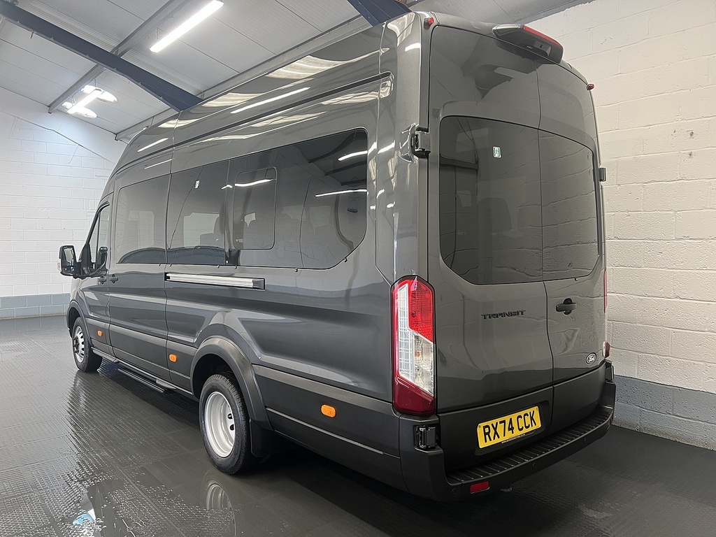 Ford Transit Custom 2.0 460 Ecoblue Limited Minibus Double Cab Die RX74CCK #3