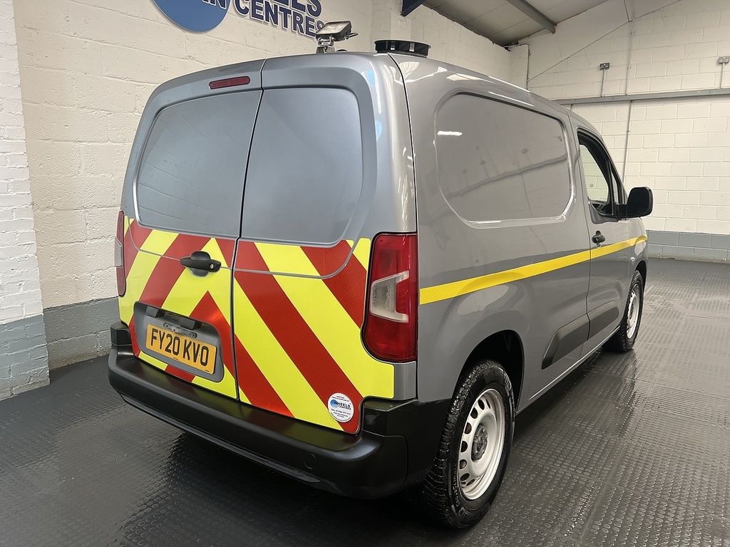 Peugeot Partner 1.5 Bluehdi 1000 Grip Standard Panel Van Diese FY20KVO Grey #5