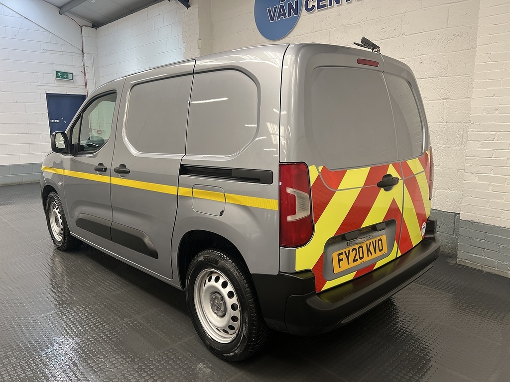 Peugeot Partner 1.5 Bluehdi 1000 Grip Standard Panel Van Diese FY20KVO Grey #3