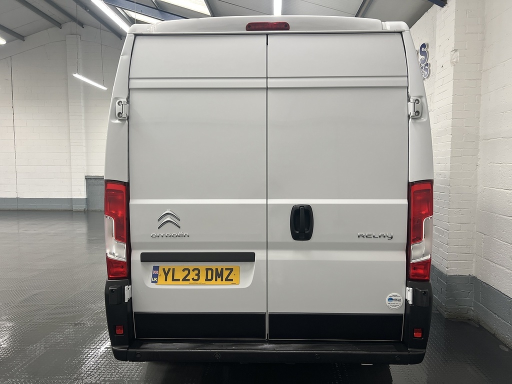 Citroen Relay 2.2 Bluehdi 35 Enterprise Edition Panel Van Di YL23DMZ White #4