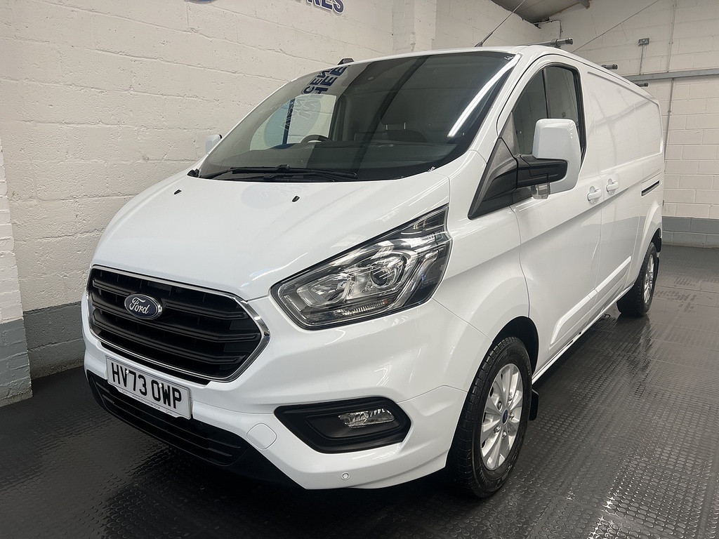 Ford Transit Custom 2.0 300 Ecoblue Limited Panel Van Manua HV73OWP White