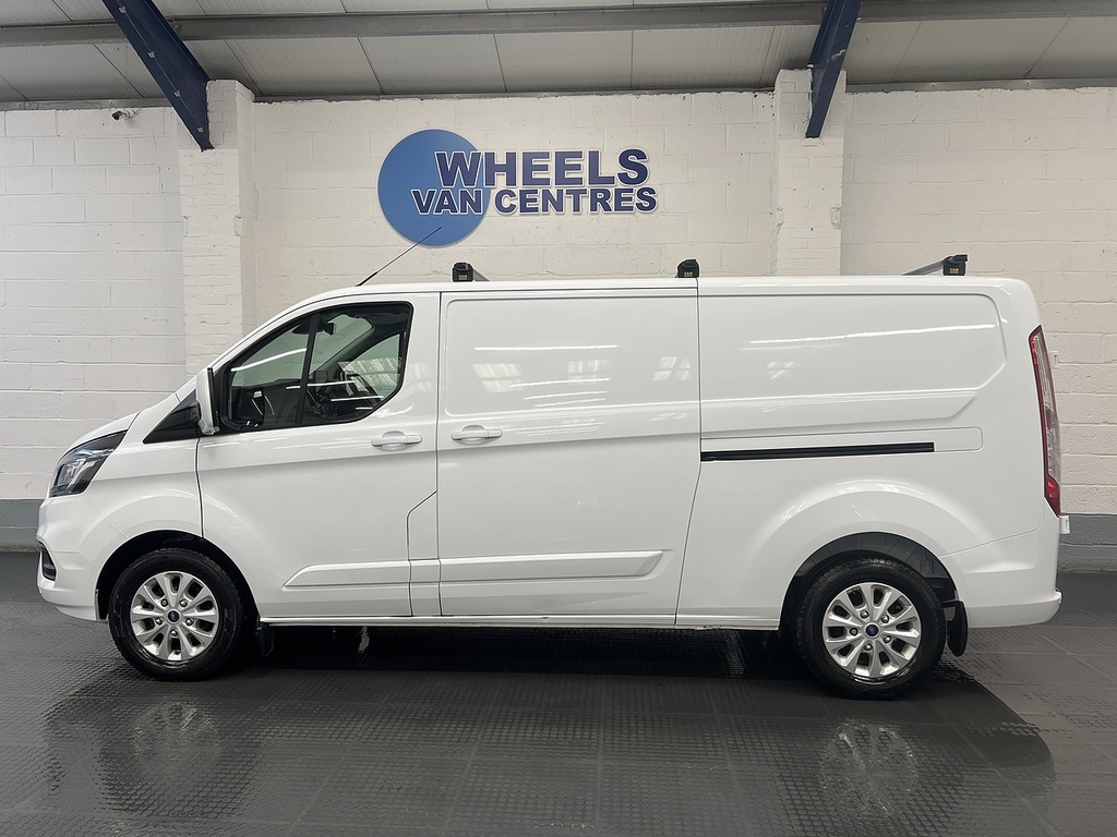 Ford Transit Custom 2.0 300 Ecoblue Limited Panel Van Manua HV73OWP White #2